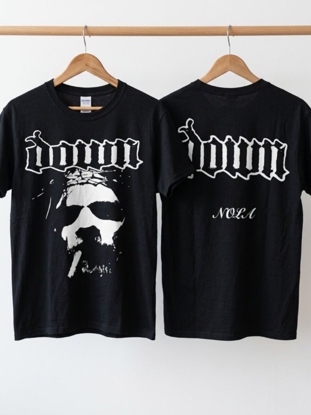 Down Band NOLA Logo Metal Graphic T-Shirt